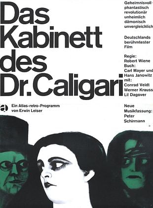 Filmposter von  Das Cabinet des Dr. Caligari